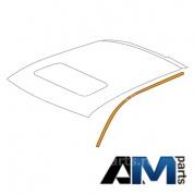 Декоративная накладка окна передняя левая хром Туарег (2003-2010) 7L6853985C 2ZZ