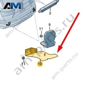 Кронштейн антенны Audi Q7 (4M) 2016-2024 4M0035526