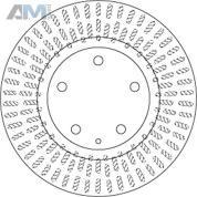 Задние тормозные диски TRW DF6670 для Audi A8 (D3) 2002-2010