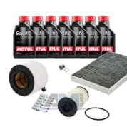 Комплект для ТО-2/4 для Audi A5 (8T) 3.0TFSI (2017-н.в.) с маслом Motul 5W30