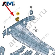 Втулка Audi A6 (C8) 2019-2024 4K1805673A