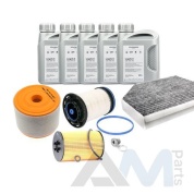 Оригинальный комплект ТО-2/4 для Audi A6 C7 2.0TDI (2015-2018) VAG LL 3 (допуск 504/507)