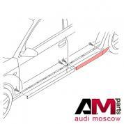 Молдинг двери задний левый Ауди А6 (C6) 2004-2009 ALL-ROAD 4F9853969BV7W