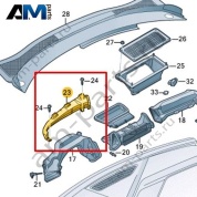 Воздуховод Volkswagen id3 2020-2024 10B819869