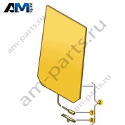 Нагревательный элемент спинки сиденья Volkswagen T-Roc Cross 2019-2024 2GM963557