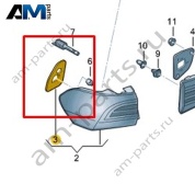 Уплотнитель Volkswagen Taigo 2022-2024 2G7945191