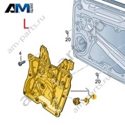 Стеклоподъемник двери водителя 5HG837461 для Volkswagen Golf 8 2019-2026