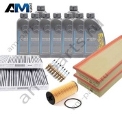 Оригинальный набор ТО-2 для Mercedes AMG S 63 с маслом 5W40 МB 229.5