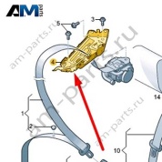 Направляющая ленты ремня Audi Q8 2019-2024 4M8857792A