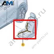 Жгут проводов подушки сиденья Volkswagen id-Buzz 2023-2024 1T3971384D