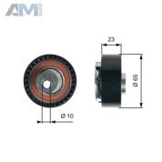 Термостат охлаждающей жидкости GATES (TH444100G1) на Audi A4 (B7) 2005-2009 1.6/1.8 (102/163 л.с.)