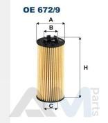 Масляный фильтр FILTRON (OE672/9) на BMW X2 (F39) 25dX