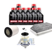 Набор ТО-1/3 для Ауди А8 4.0TFSI (437 л.с.) с маслом Motul 5W30