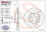 Перфорированные передние тормозные диски 332X30 (09.9923.1X) Brembo на BMW X5 (F15) 30d
