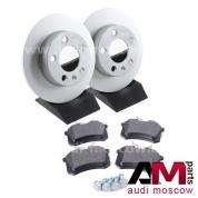 Задние диски и колодки Ауди А1 (8Х) 1.2-1.4TSI