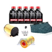 Набор ТО-2/4 для Ауди А3 2.0TSI (200 л.с.) с маслом Motul 5W30