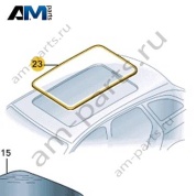 Уплотнитель люка внутренний 5NG877439 на Ауди Q6 2022-2026