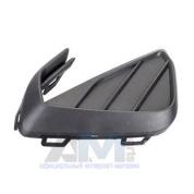 Решетка бампера без парктроников левая (черная) Фольксваген Поло Седан (NEW) 6N58536659B9