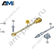 Датчик детонации с жгутом проводов VAG 06E905377G