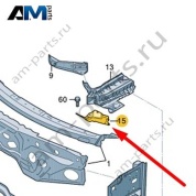 Замыкающая панель Audi Q7 (4M) 2016-2024 4M0803087E