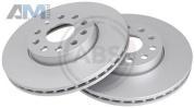 Передние тормозные диски ABS 17521 на Audi A3 (8V) 2012-2020