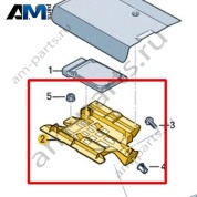 Кронштейн блока управления Volkswagen T-Roc 2018-2024 2GA907392