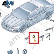 Защитный экран Volkswagen Jetta VII 2020-2024 17A864565