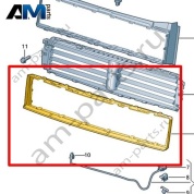 Решетка воздухозаборника Volkswagen Jetta VII 2020-2024 17A122327A