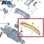 Задняя панель Volkswagen Jetta VII 2020-2024 17A813309