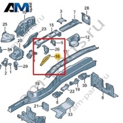 Замыкающая панель Volkswagen id-Buzz 2023-2024 1N3803420