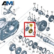Роликовый подшипник VAG 0C9311440A