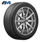 Литой диск задний AMG R18 серый Mercedes C-class W206 A20640122007Y51