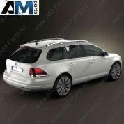 Крыло заднее правое Гольф 6 1K9809844