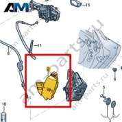 Деформирующийся элемент Volkswagen Jetta VII 2020-2024 17A868692