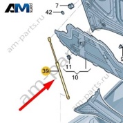 Амортизатор капота 4CG823359 для Ауди Q6 2022-2026