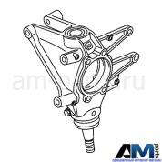 Кулак поворотный задний левый на Audi R8 4S0505433E