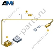 Жгут проводов для микрофона Volkswagen T-Roc Cross 2019-2024 2GM970285A