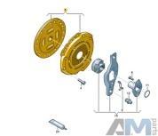 Комплект сцепления Шкода Рапид II (2020-2023) 1.6SRE(110/90л.с.) 04E141016T