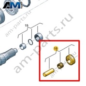 Шестерня заднего хода VAG 0C6311654