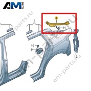 Канал уплотнителя Volkswagen id4/id5 2021-2024 11E809642A
