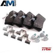 Задние тормозные колодки TRW GDB823  Skoda 3U (2001-2008)