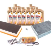 Комплект фильтров для ТО-2/4 Touareg 3.0 V6 TSI с маслом Shell 0W30