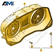 Комбинация приборов Volkswagen AMAROK 2017-2022 2H6920983