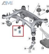 Сайлентблок подрамника передний 33316874037 на BMW X3 (G01) 2017-2024
