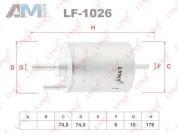 топливный фильтр LF1026 (LYNXauto) для автомобилей VAG