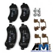 Колодки тормозные для Volkswagen Amarok 2H0698151A