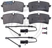 Задние тормозные колодки ABS 37963 для Audi A6 (С7) 2011-2018