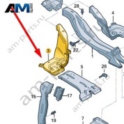 Воздуховод Audi Q8 e-tron 2024-2024/Audi e-tron 2019-2023 4KE819805