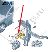 Пружинная скоба Audi A7 (4G) 2015-2018 4G8951230C