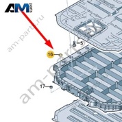 Уплотнение Audi Q8 e-tron 2024-2024/Audi e-tron 2019-2023 4KE804535